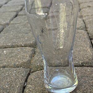 Budweiser Vintage Clear Beer Glass-Used-Like New